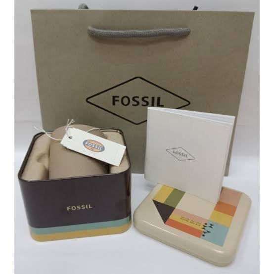 FOSSIL BRONSON AUTOMATIC (BROWN LITEHIDE) LEATHER WATCH
