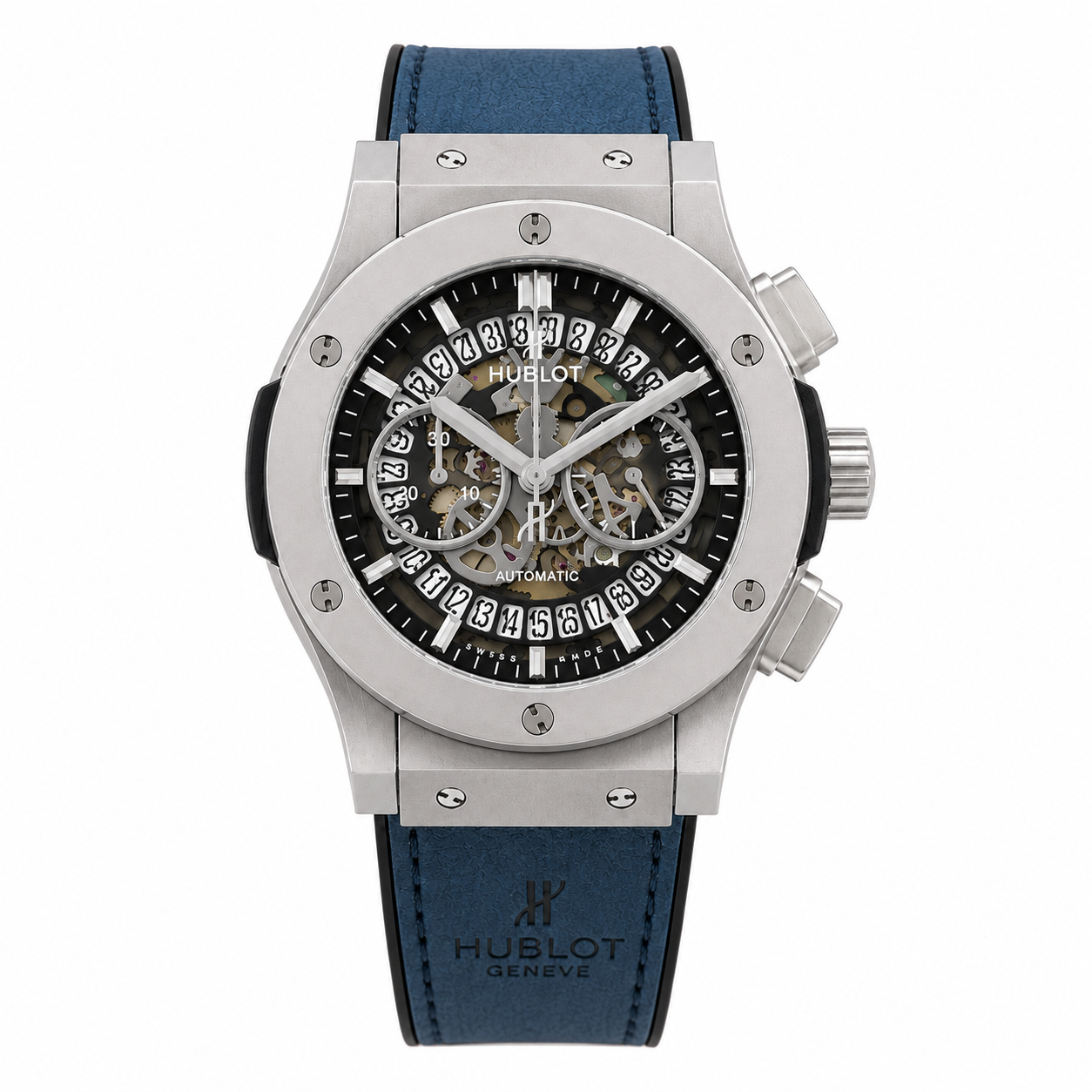 Hublot Big Bang Calendar Watch Blue.