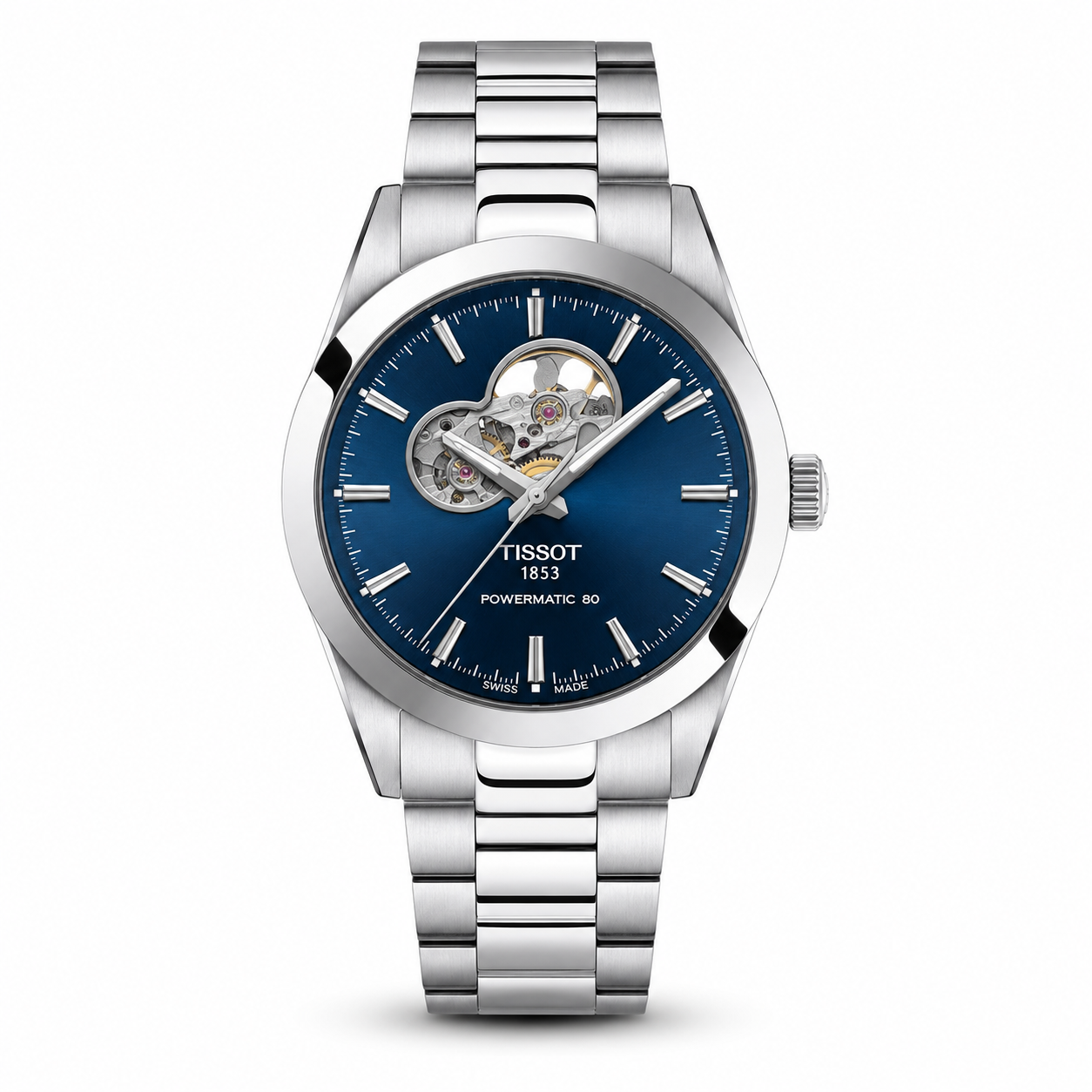 TISSOT 1853 POWERMATIC 80 "GENTLEMEN" PREMIUM QUALITY METAL WATCH