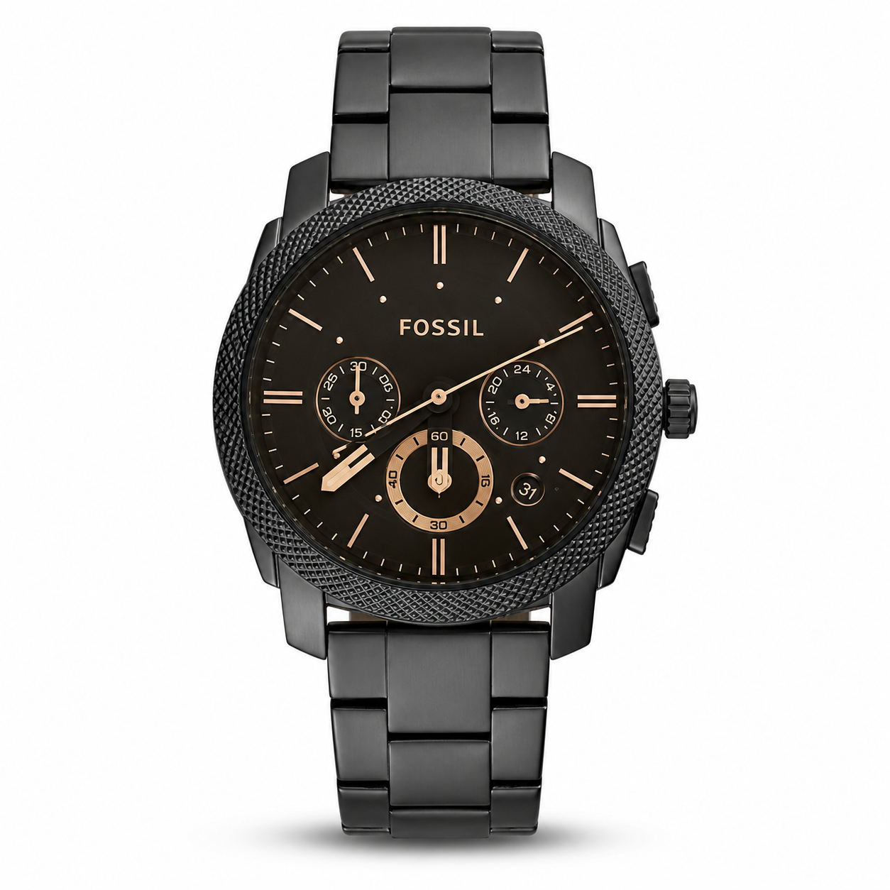 Fossil Fs4682 Metal Black Watch