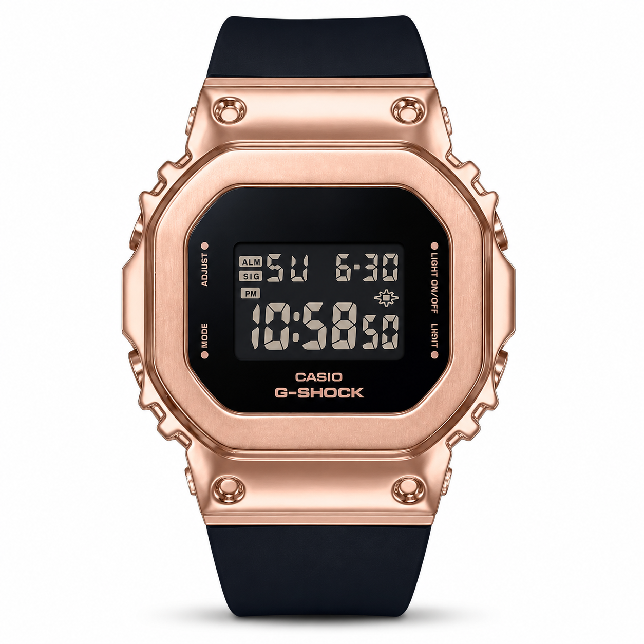 G-shock Gm G993 Rosegold Black Belt Watch