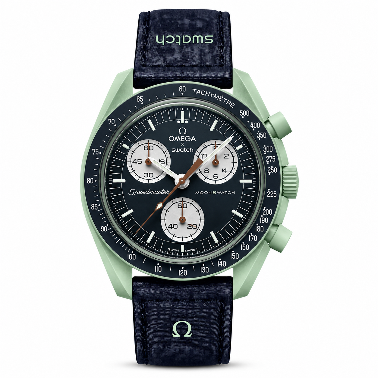 Swatch X Omega Bioceramic Moonswatch Mission To Earth With Kit