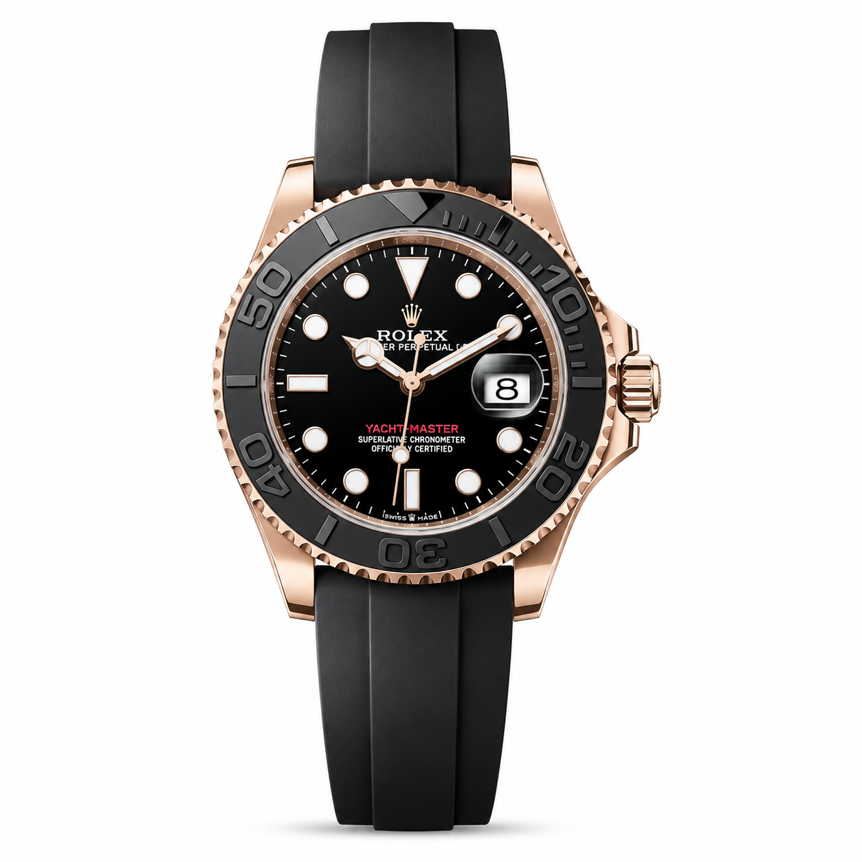 ROLEX OYSTER PERPETUAL YACH MASTER (GOLDEN/BLACK) WATCH