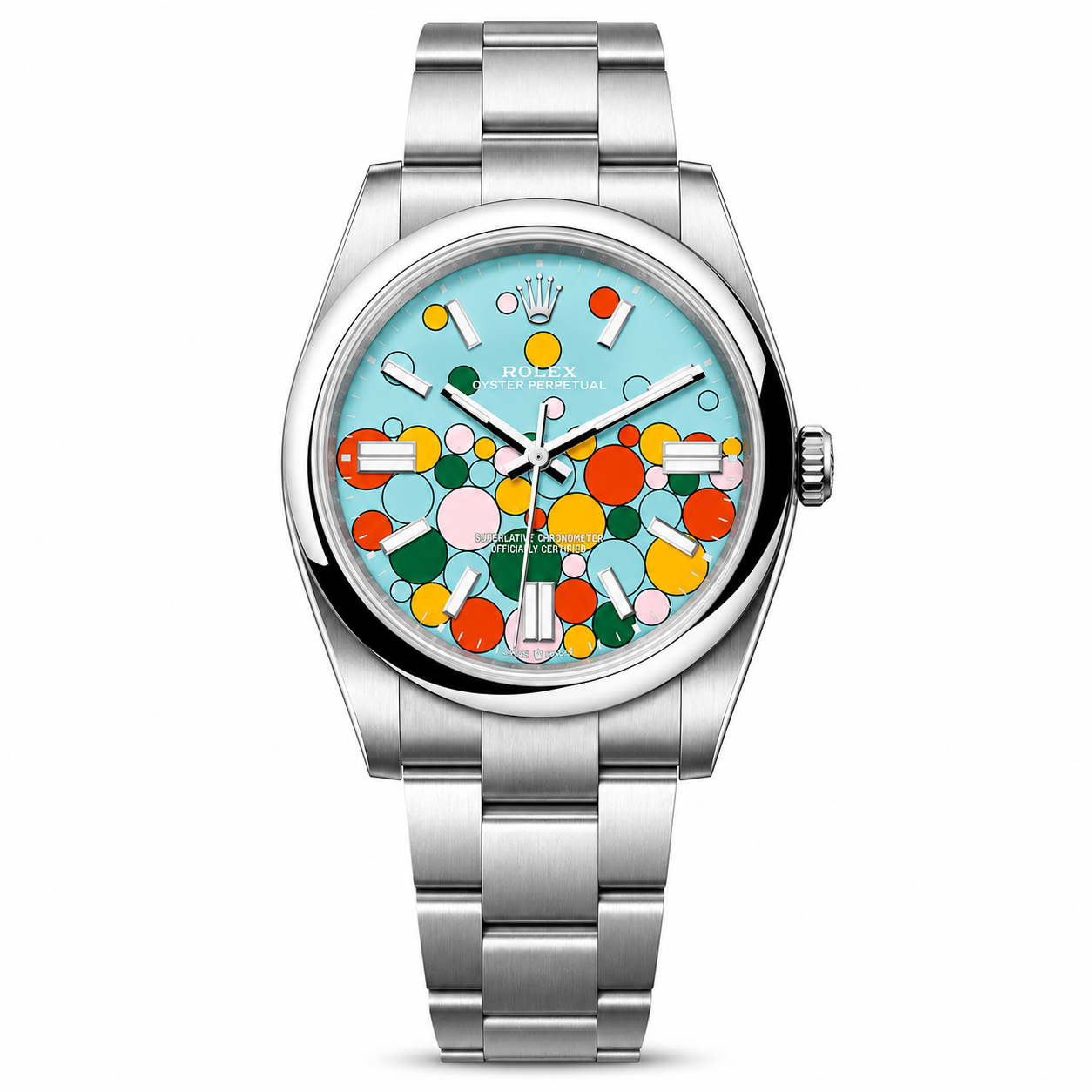 Oyster Perpetual 41 Turquoise blue dial