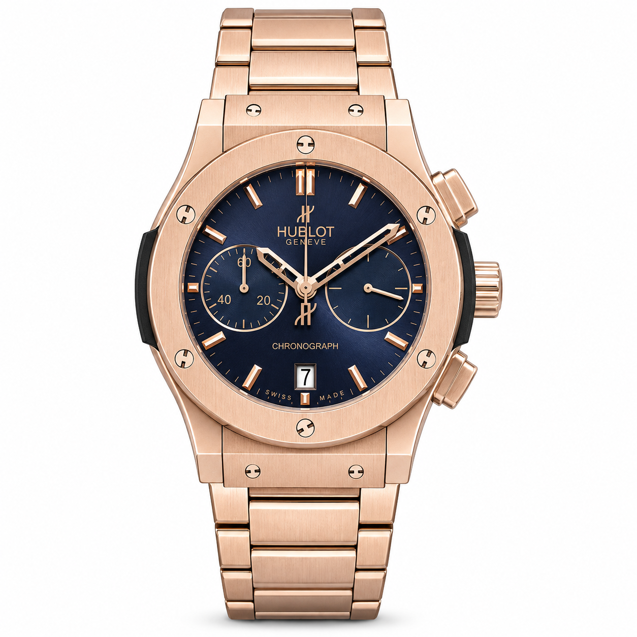 Hublot Rosegold Metal Watch