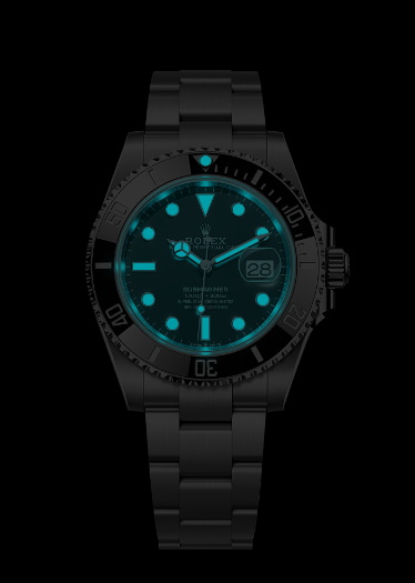 ROLEX SUBMARINE Black dial Date