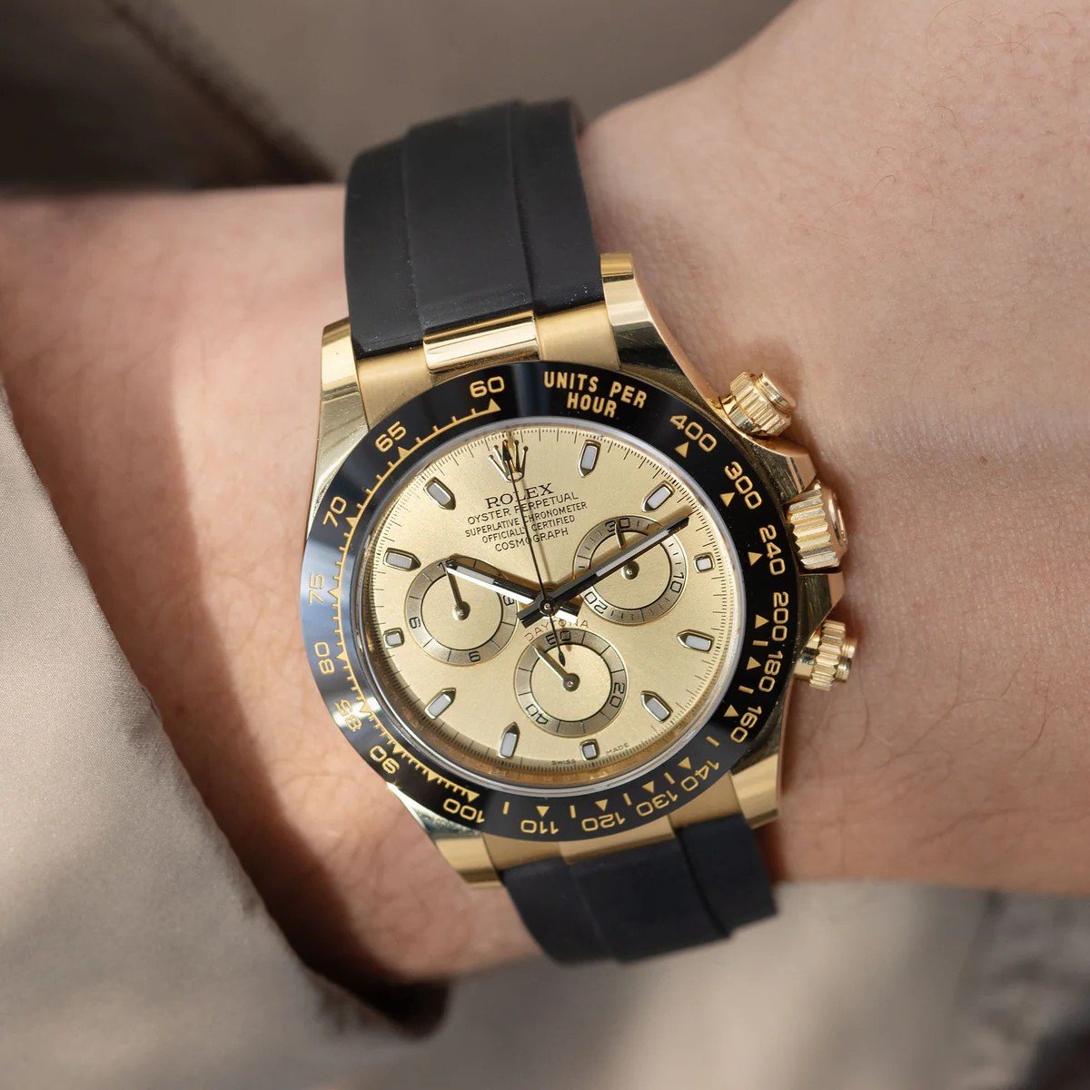 Rolex Cosmograph Daytona Golden and bright black dial