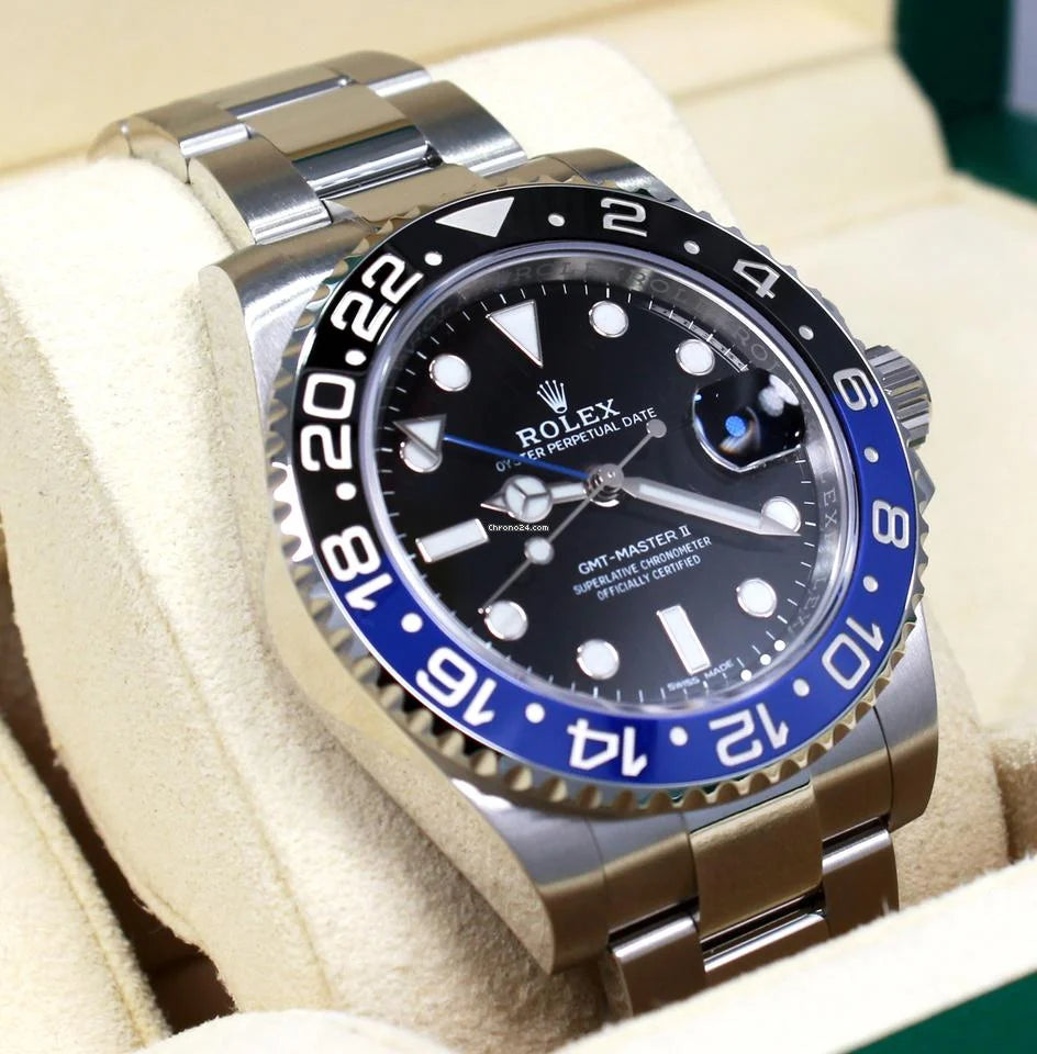 GMT-Master II 24-Hour Rotatable Bezel Black dial