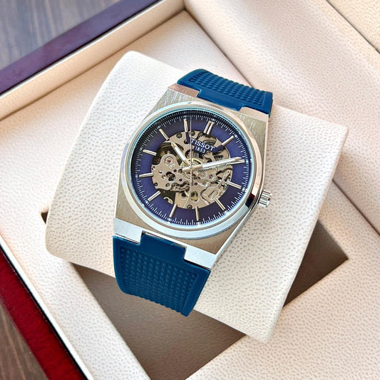 TISSOT PRX 1853 SKELETON AUTOMATIC WRIST WATCH