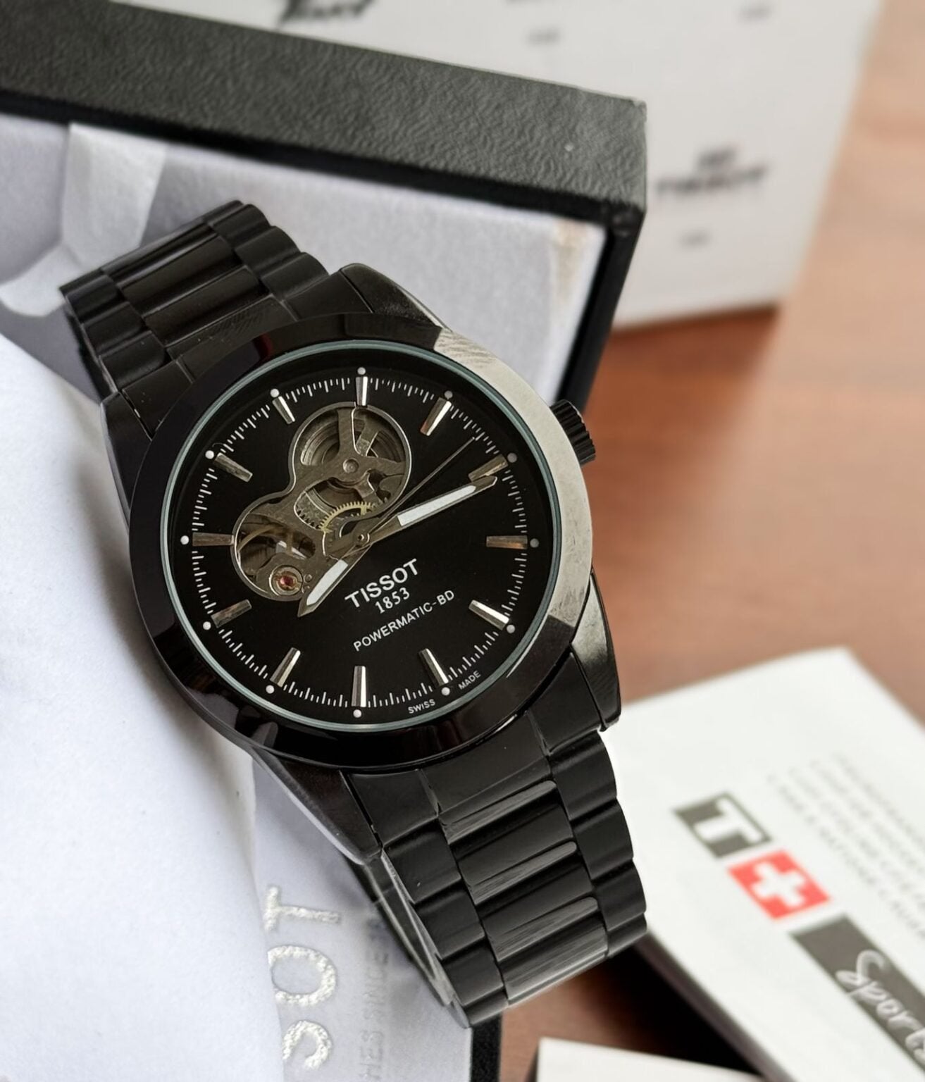 TISSOT 1853 POWERMATIC 80 "GENTLEMEN" PREMIUM QUALITY METAL WATCH