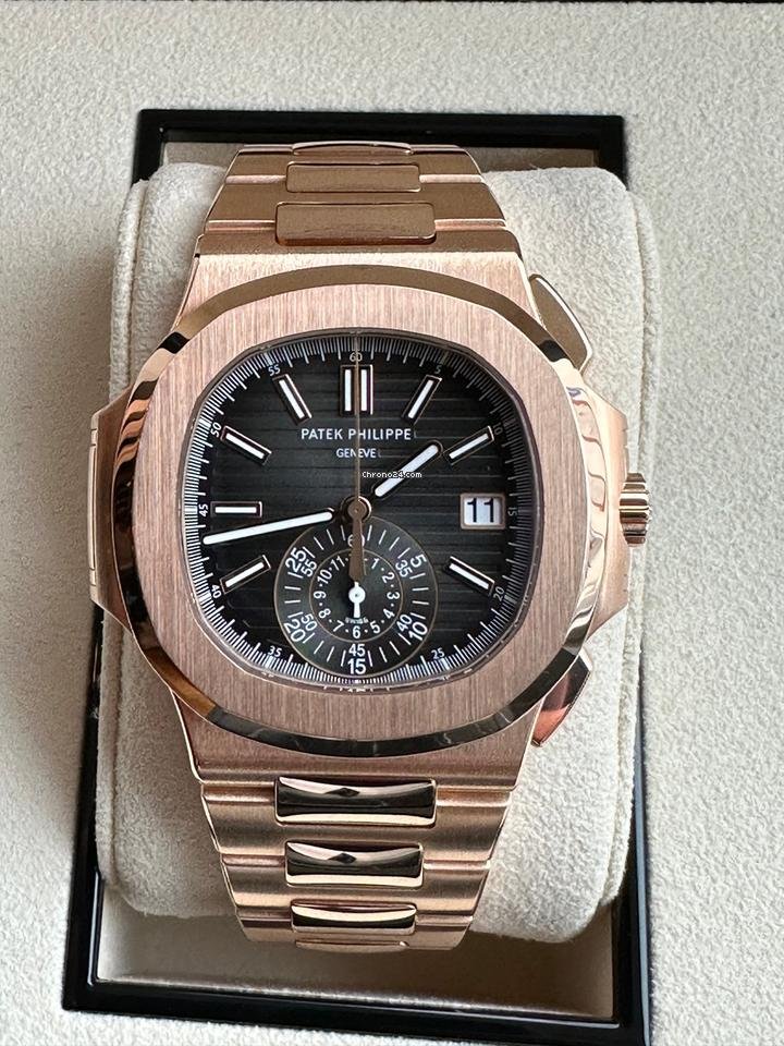 Patek Philippe Nautilus Rose Gold/ Black Gradient Dial