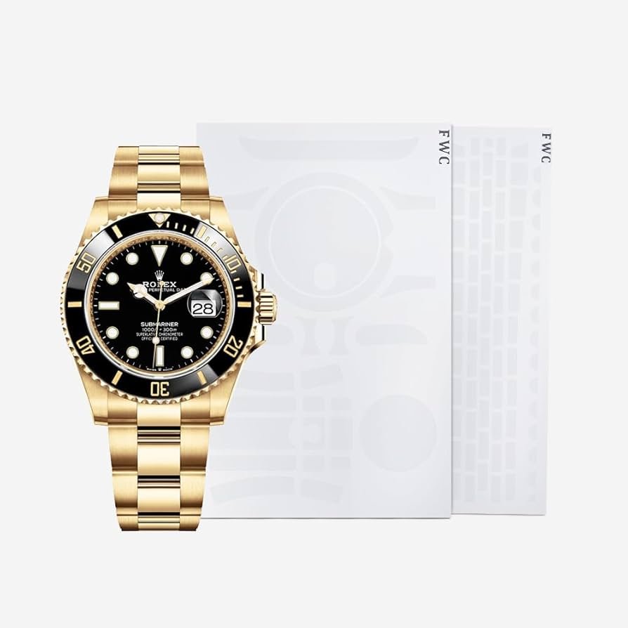 Rolex Submarine yellow gold and a black dial date