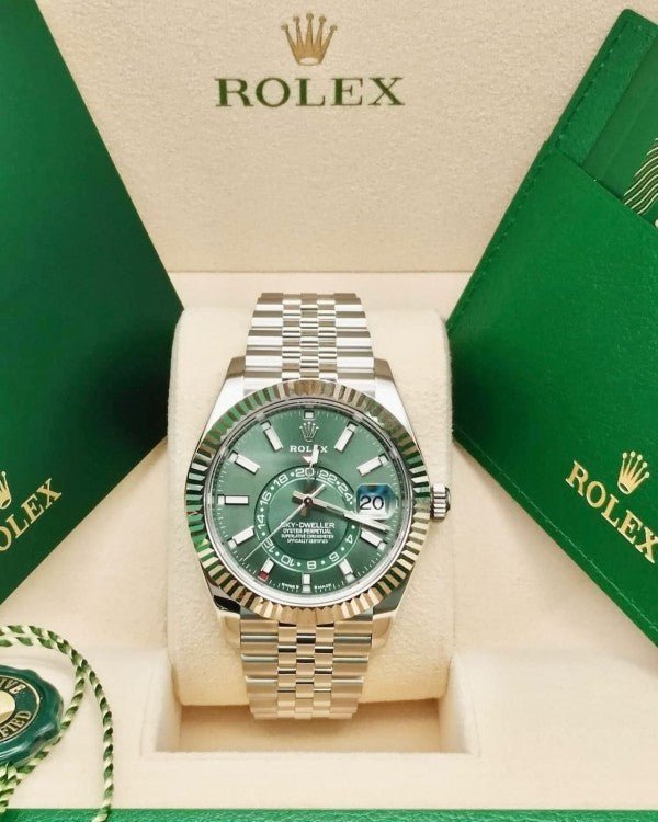 ROLEX SKY DEWLLER AUTOMATIC WATCH