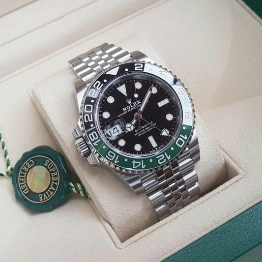 ROLEX GMT MASTER 2 LEFT HAND AUTOMATIC WATCH