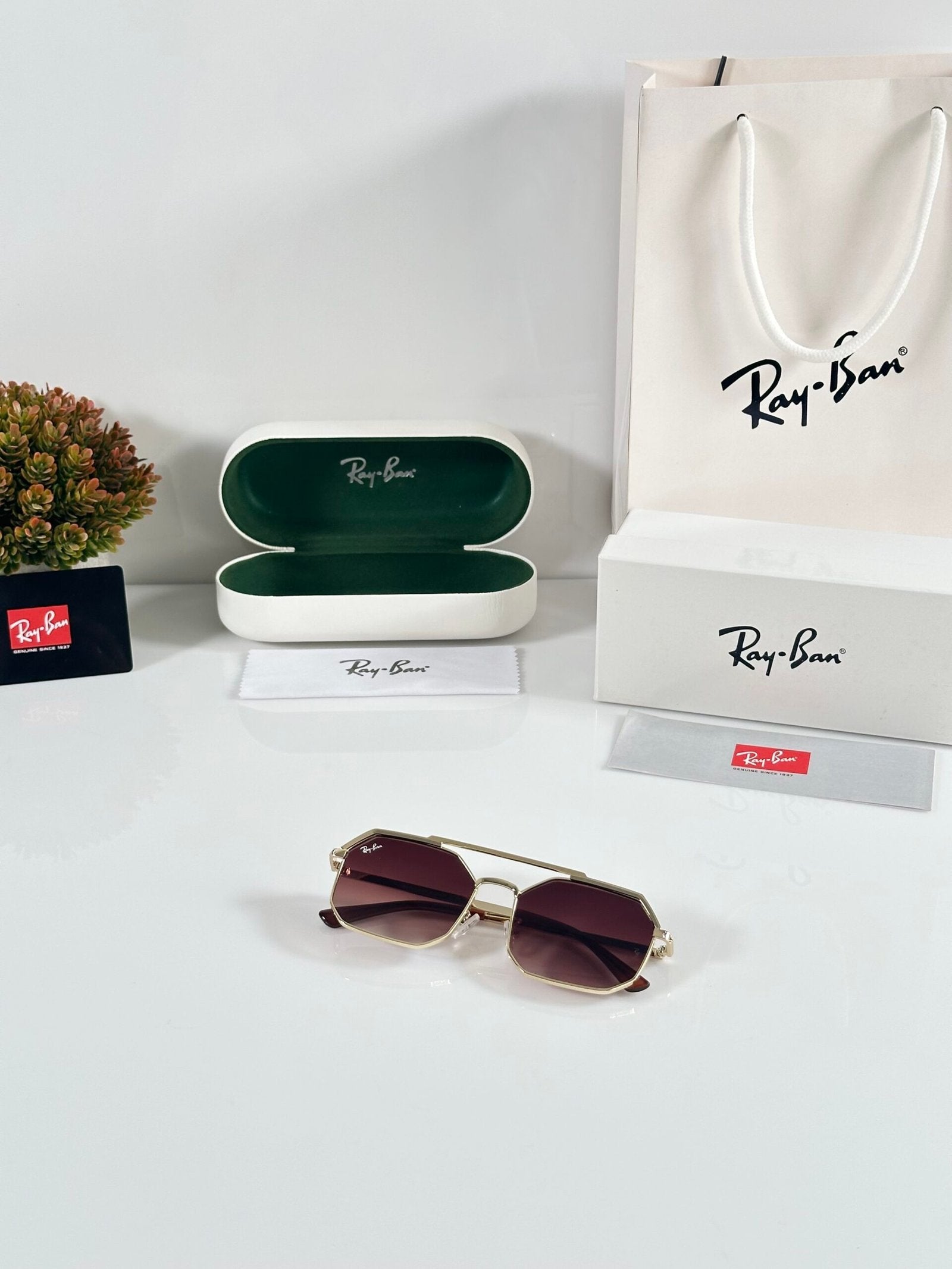 Rayban Reverse 5404 Gold Brown DC