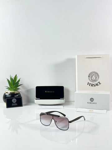 Versace 5007 Black Brown Shaded