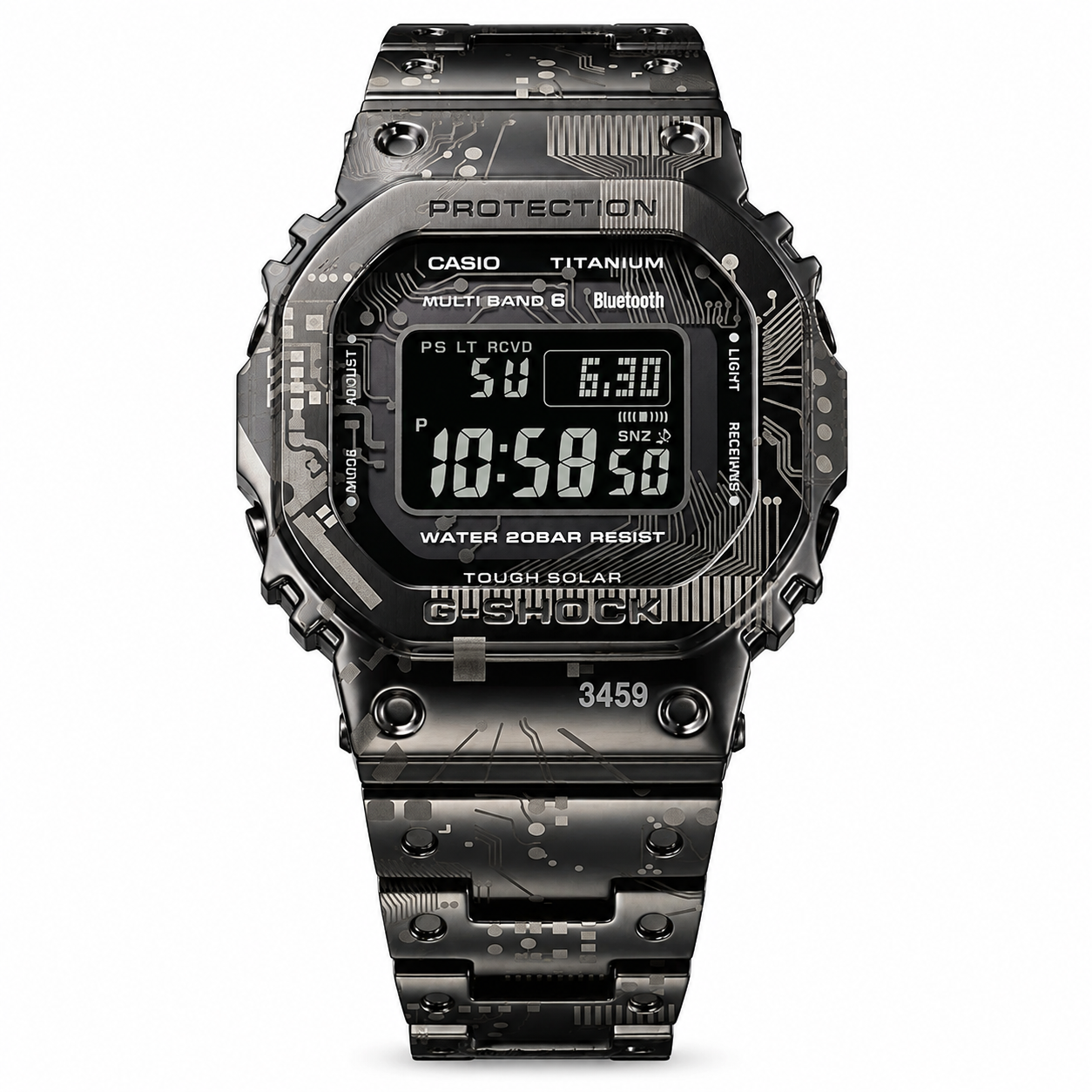 G-shock Black Metal Watch