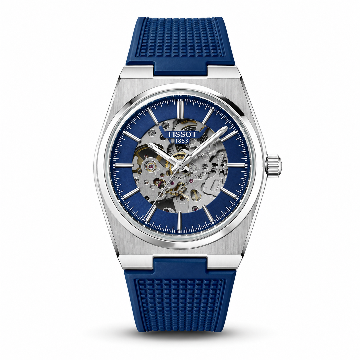 TISSOT PRX 1853 SKELETON AUTOMATIC WRIST WATCH