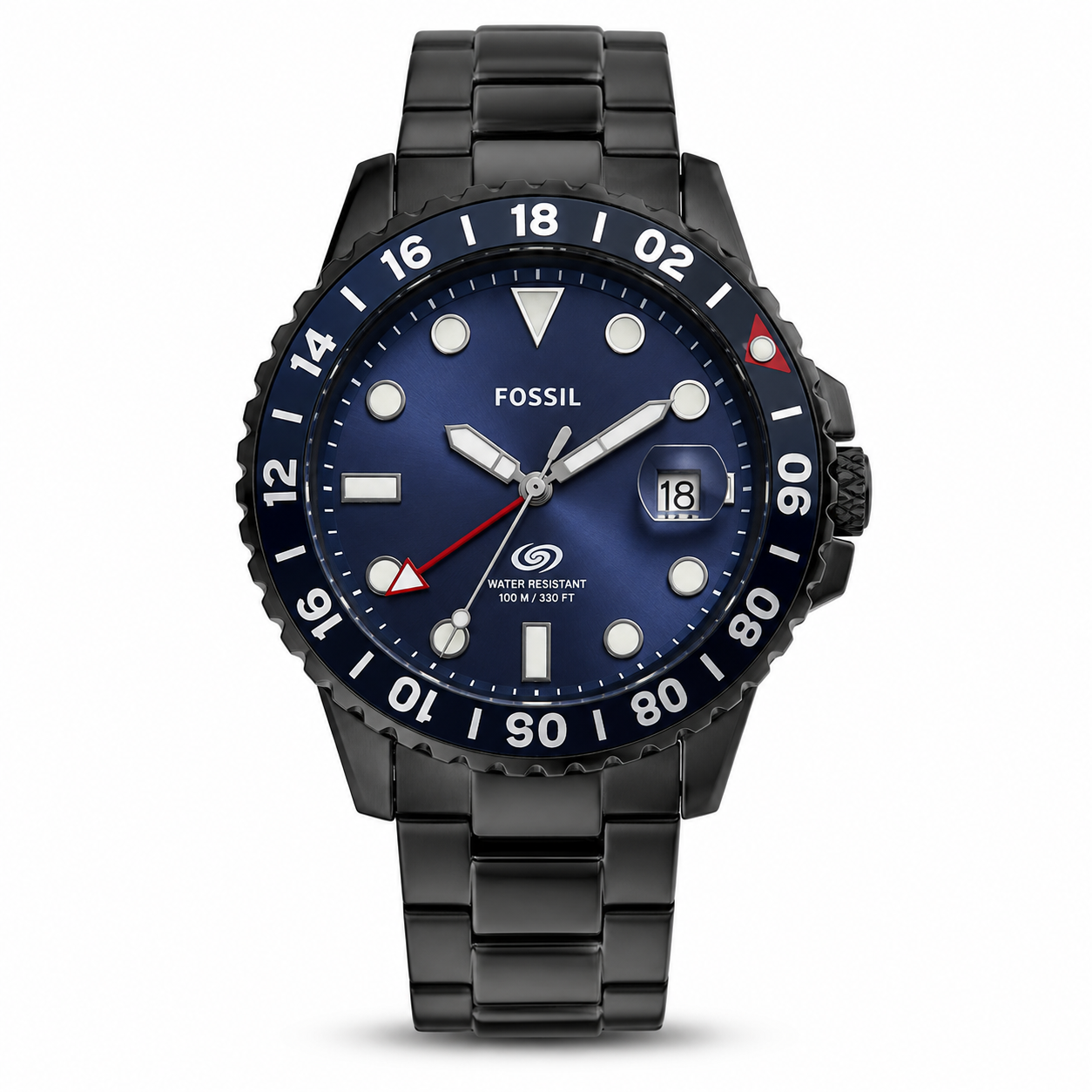 Fossil Black Metal Watch B