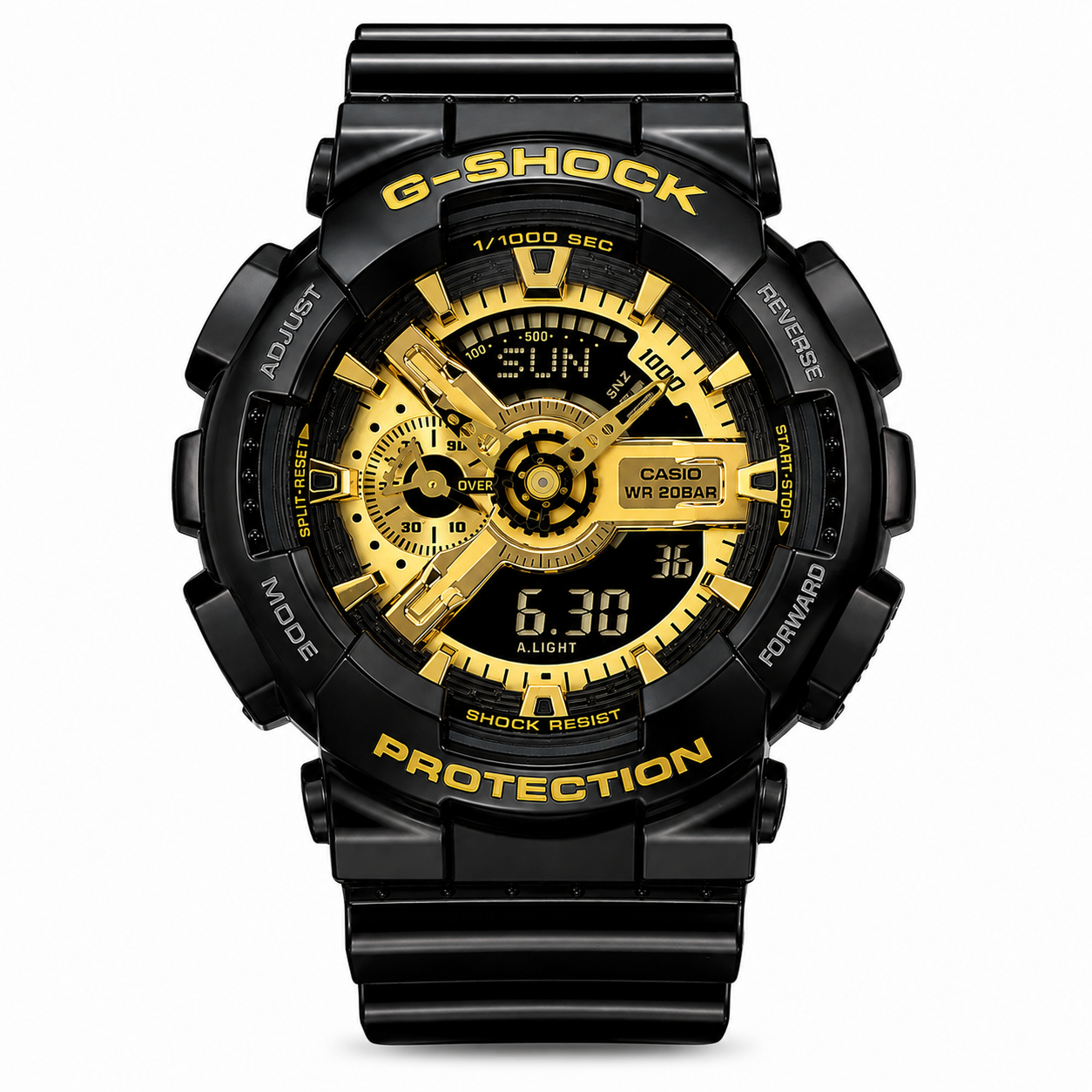 G-shock Black Gold Rubber Watch