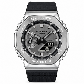 G-shock Gm 2100 Stainless Steel Black Strap Watch