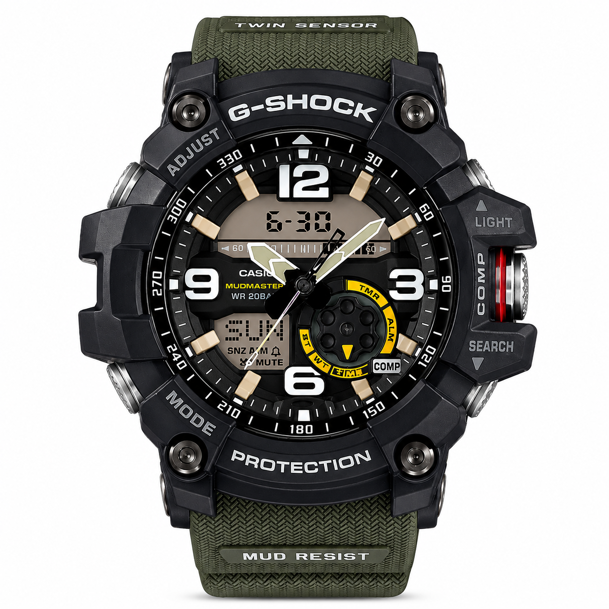 G-shock Mudmaster Green Belt Watch