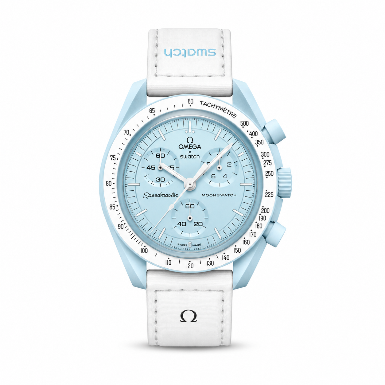 Swatch X Omega Bioceramic Moonswatch Mission To The Moon Uranus With Kit