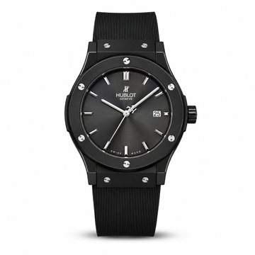 Hublot Black Leather Belt Watch B