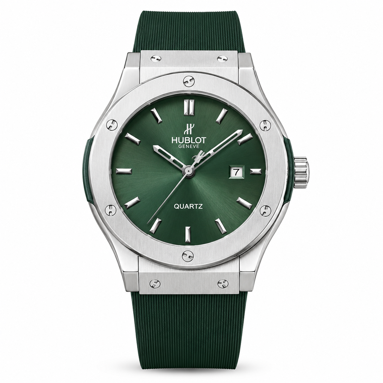 Hublot Green Leather Belt Watch