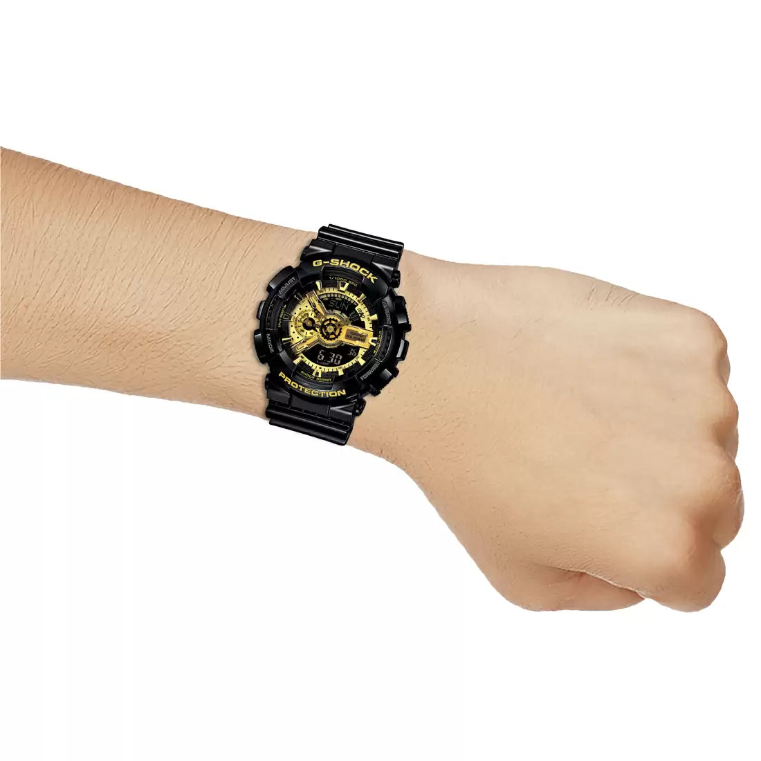 G-shock Black Gold Rubber Watch