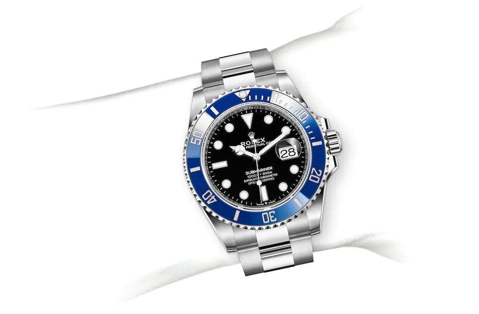 Rolex Submarine blue and a black dial date