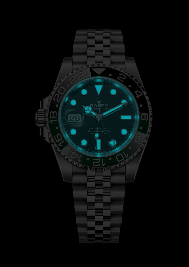 ROLEX GMT MASTER 2 LEFT HAND AUTOMATIC WATCH