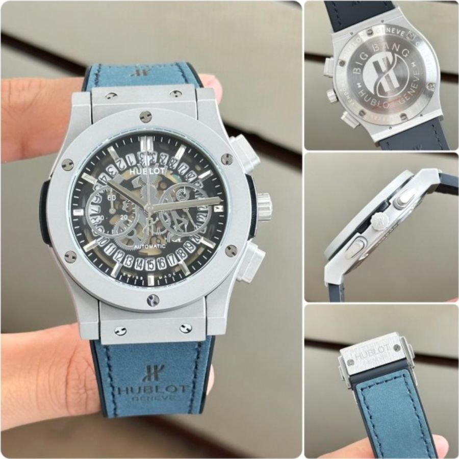 Hublot Big Bang Calendar Watch Blue.
