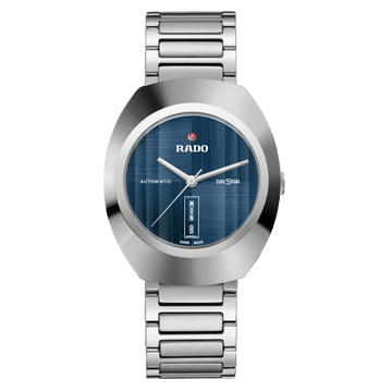 RADO DISTAR SILVER BLUE Metal WATCH