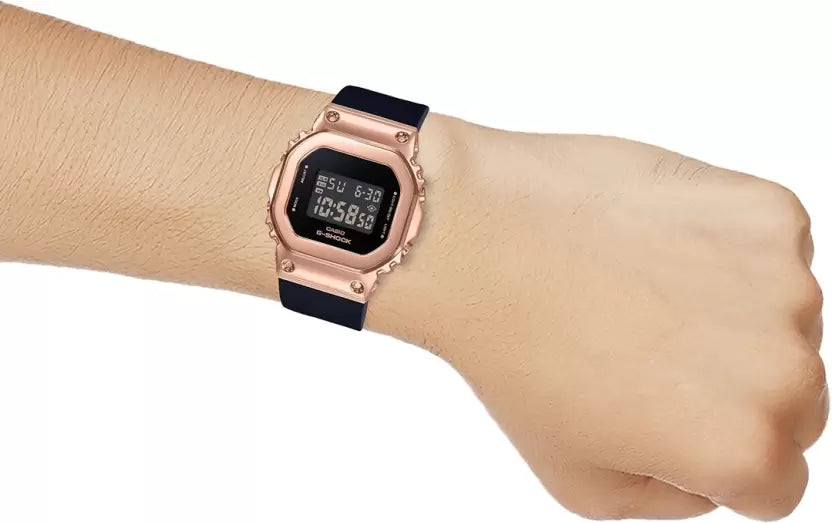 G-shock Gm G993 Rosegold Black Belt Watch