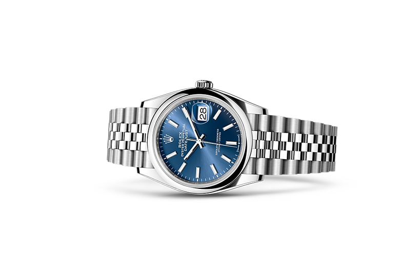 Rolex Date just 36 Bright blue dial