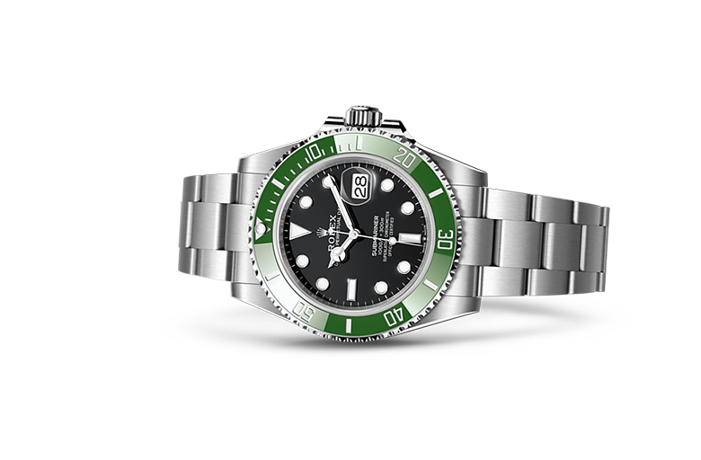 Rolex Submarine green and a black dial date