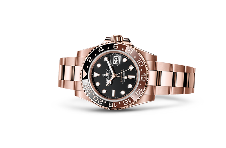 GMT-Master II Everose gold and Black dial.