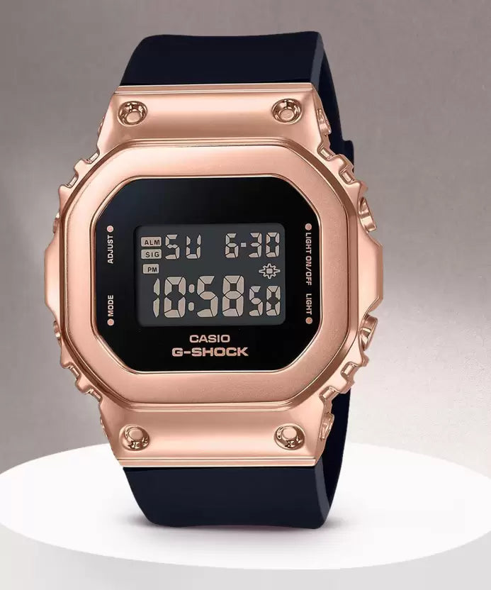 G-shock Gm G993 Rosegold Black Belt Watch