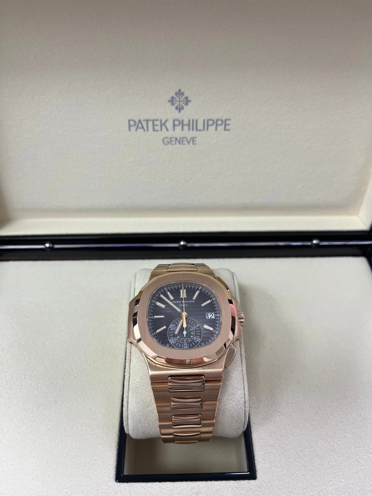 Patek Philippe Nautilus Rose Gold/ Black Gradient Dial