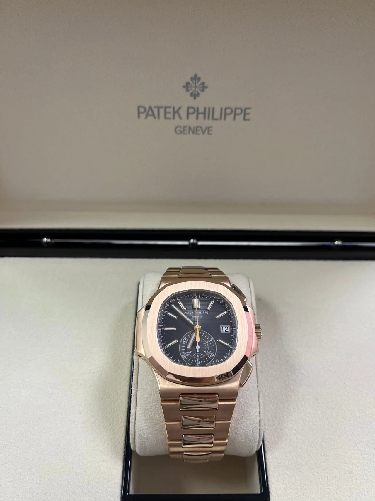 Patek Philippe Nautilus Rose Gold/ Black Gradient Dial