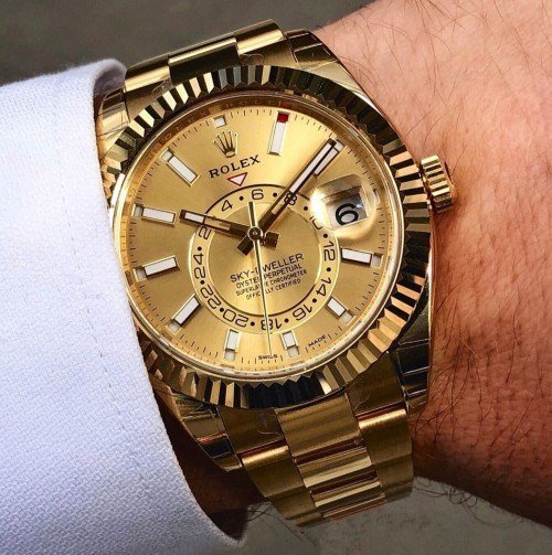 ROLEX SKY DEWLLER AUTOMATIC WATCH